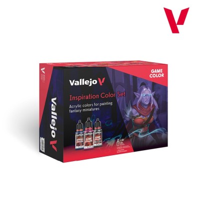 Vallejo - Game Color / 48 colors set - Inspiration Color Set 18 ml