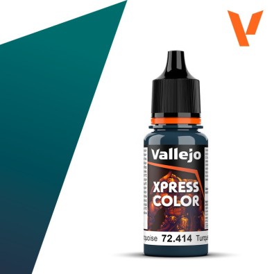 Vallejo Xpress Color - Caribbean Turquoise (18 ml)