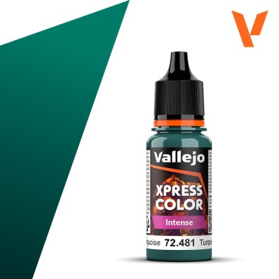 Vallejo Xpress Color Intense - Heretic Turquoise (18 ml)