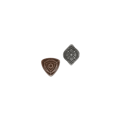 Vindication: Metal Threshold Medallions Vindication: Metal Threshold Medallions