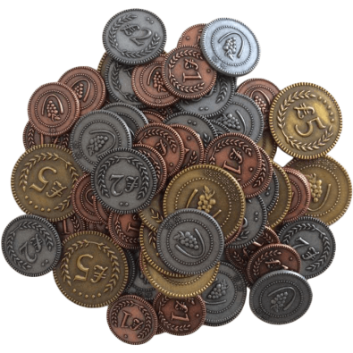 Viticulture: Metal Lira Coins Viticulture: Metal Lira Coins