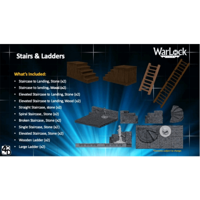 WarLock Tiles: Stairs & Ladders WarLock Tiles: Stairs & Ladders