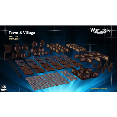 WarLock Tiles: Town & Village