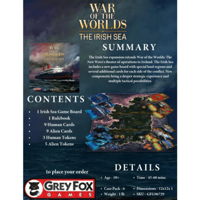 War of the Worlds: The New Wave - The Irish Sea (Exp) War of the Worlds: The New Wave - The Irish Sea (Exp)