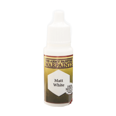 Warpaints: Matt White (18ml)