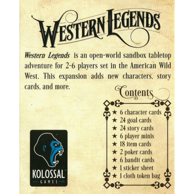 Western Legends: Fistful of Extras (Exp) Western Legends: Fistful of Extras (Exp)