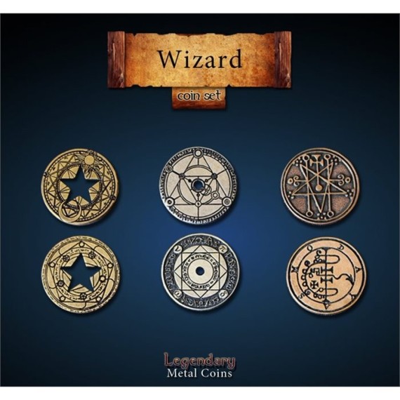 Wizard Copper Coin