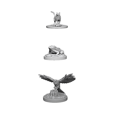 WizKids Deep Cuts Unpainted Miniatures - Familiars