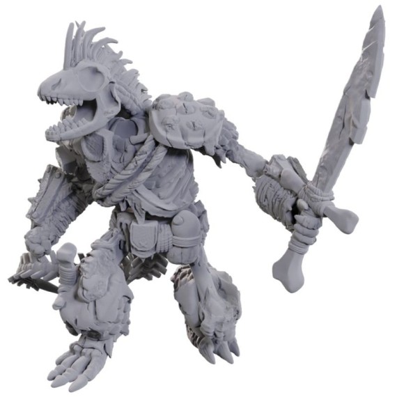 D&D Nolzur's Marvelous Miniatures: Lizardfolk Skeleton