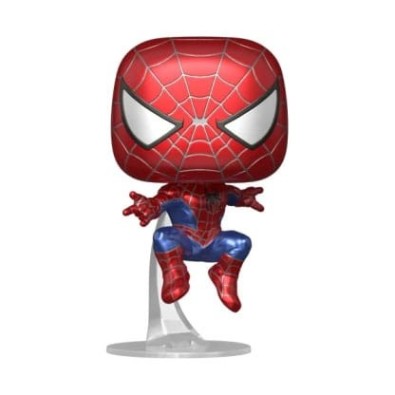 Spider-Man: No Way Home POP! Marvel Vinyl Figure Friendly Neighborhood 9 cm (Metal)