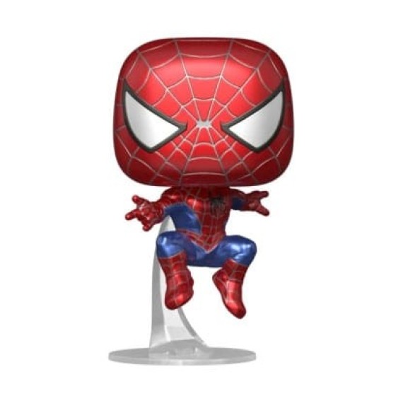 Spider-Man: No Way Home POP! Marvel Vinyl Figure Friendly Neighborhood 9 cm (Metal)