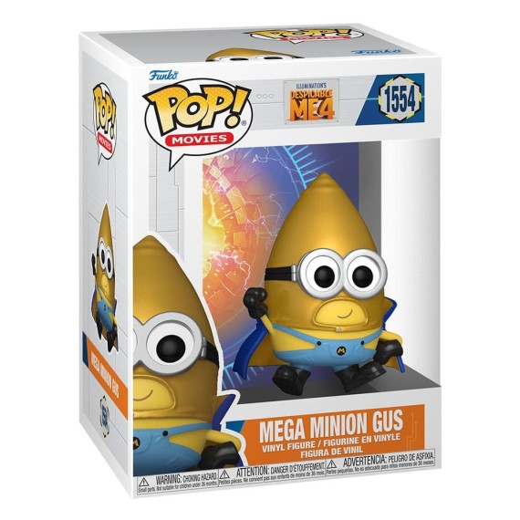 Despicable Me 4 POP! Movies Vinyl Figure Super Gus 9 cm