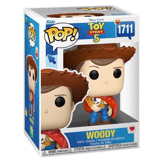 Toy Story 5 POP! Disney Vinyl Figures Woody