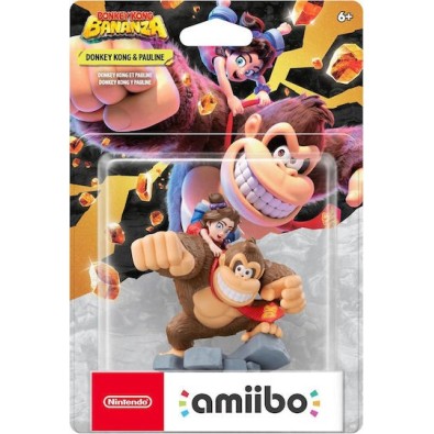Nintendo Amiibo Donkey Kong Bananza: Donkey Kong & Pauline Character Figure για Switch 2
