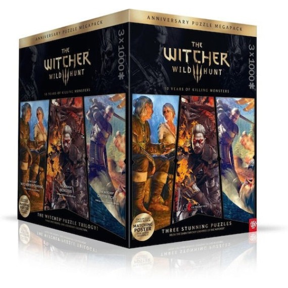 Mer Good Loot The Witcher 3 Anniversary Puzzle Trilogy