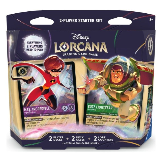 Disney Lorcana TCG 2-Player Starter Set