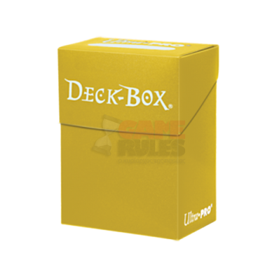 Deck Box Solid - Yellow