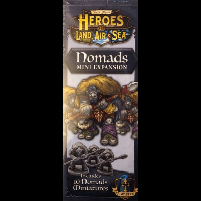 Heroes of Land, Air & Sea: Heroes of Land, Air & Sea: Nomads Mini-Expansion- Damaged Heroes of Land, Air & Sea: Heroes of Land, Air & Sea: Nomads Mini-Expansion- Damaged