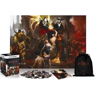 Diablo - Diabo IV Puzzle Birth of Nephalem (1000 pieces)